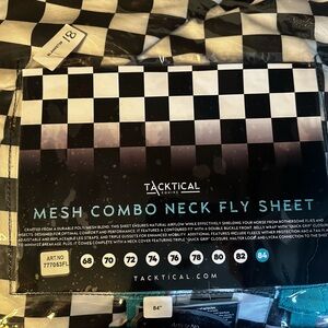 Mesh combo with neck fly sheet